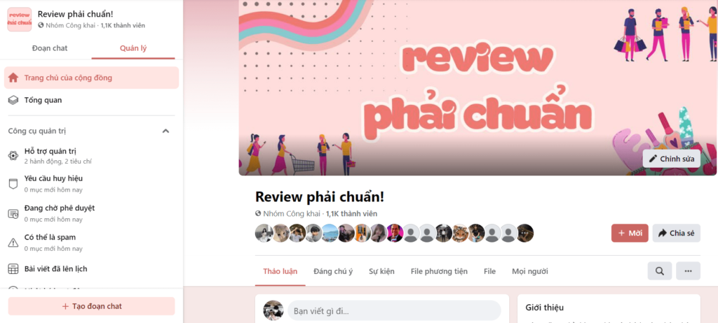 Nhóm Review phải chuẩn